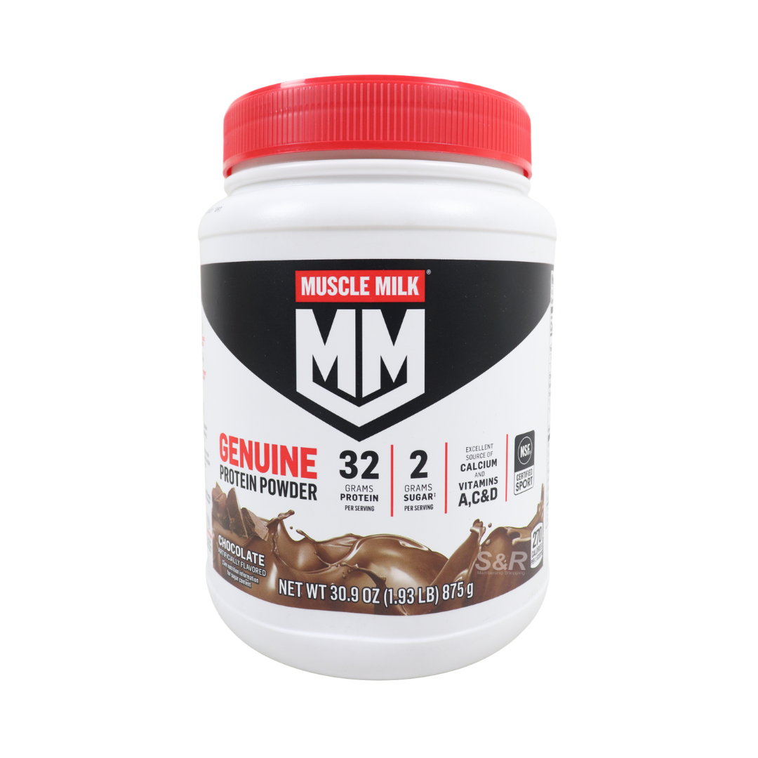 Muscle Milk Genuine Protein Powder Chocolate Flavor 875g